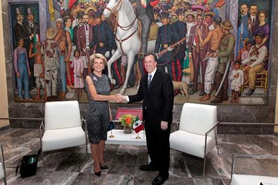 Julie Bishop Mexico
