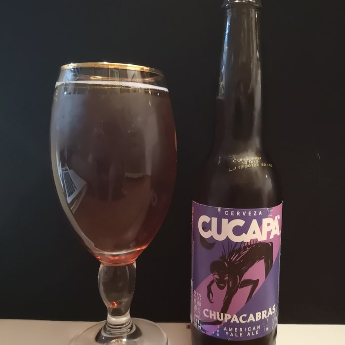 chupacabras chela con copa